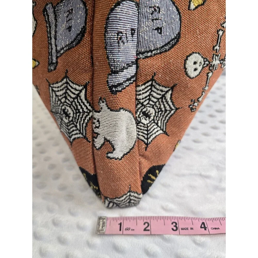 Vintage Halloween Purse Bag Jacquard Woven USA NWT Manual Woodworkers & Weavers
